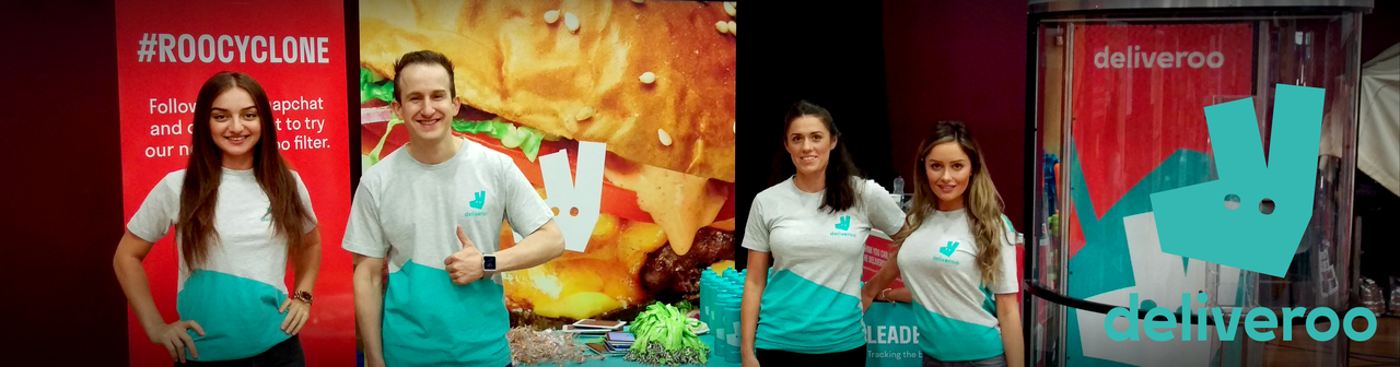 Deliveroo Freshers Campaign