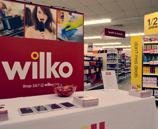 Wilkos Instore Campaign